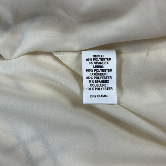 RED Saks Fifth Avenue drop waist windowpane check dress, size 6 - Picture 10 of 12